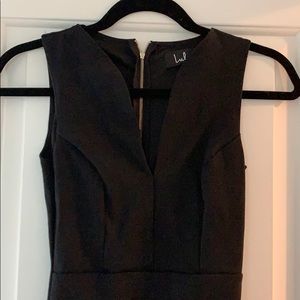 XS Lulus Quite Spectacular Black Bodycon Dress